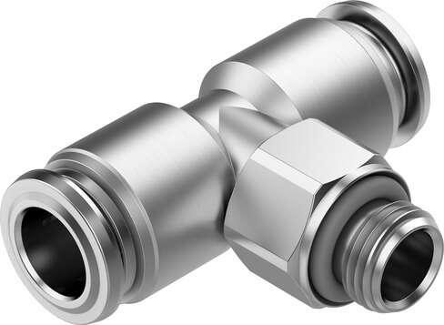 Festo 8099101 push-in fitting NPQR-T-G38-Q12 Size: Standard, Nominal size: 10 mm, Type of seal on screw-in stud: Sealing ring, Assembly position: Any, Container size: 1