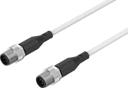Festo 8085741 connecting cable NEBC-M12G5-S-1,5-N-M12G5 Cable identification: with accessories, Connection frequency: 500, Product weight: 163 g, Electrical connection 1, function: Field device side, Electrical connection 1, design: Round