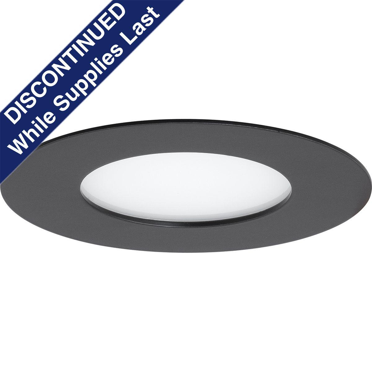 Hubbell P800004-031-30 5" Slim, low profile recessed downlight combines innovative technology, aesthetics, functionality and affordability. No housing or J-Box required for installation and wet location listed provides the ultimate flexibility. The low profile downlight is idea