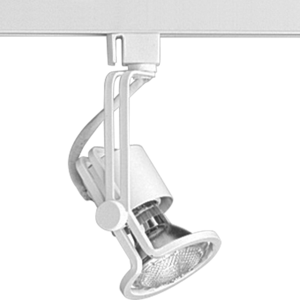 Hubbell P6328-28 White free form Alpha Trak track head with 360 degree horizontal rotation and 90 degree vertical rotation. Heads can be easily repositioned on the track to provide lighting in different areas of the room. Excellent for both residential and retail location