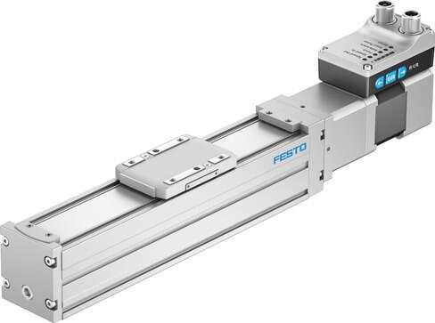 Festo 8083470 spindle axis unit ELGS-BS-KF-45-100-10P-ST-M-H1-PLK-AA Working stroke: 100 mm, Size: 45, Stroke reserve: 0 mm, Spindle diameter: 10 mm, Spindle pitch: 10 mm/U