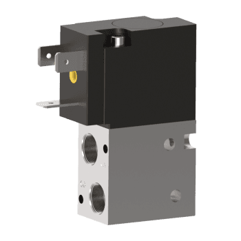 Humphrey G31039B87RC12VDC Solenoid Valves, Small 2-Way & 3-Way Solenoid Operated, Number of Ports: 3 ports, Number of Positions: 2 positions, Valve Function: Single Solenoid, Multi-purpose, Piping Type: Inline, Direct Piping, Coil Entry Orientation: Rotated, over port 1, Size (in)