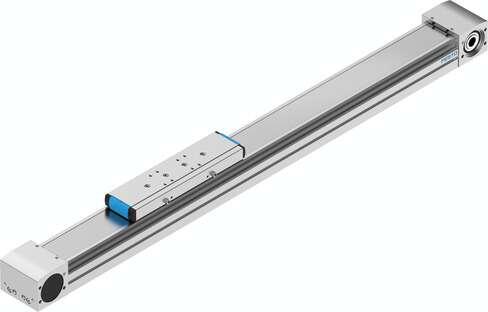 Festo 8041860 toothed belt axis ELGA-TB-KF-80-600-0H With recirculating ball bearing guide Effective diameter of drive pinion: 39,79 mm, Working stroke: 600 mm, Size: 80, Stroke reserve: 0 mm, Toothed-belt stretch: 0,168 %