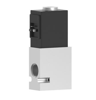 Humphrey EPM2533912VDC Solenoid Valves, Large 2-Way & 3-Way Solenoid Operated, Number of Ports: 3 ports, Number of Positions: 2 positions, Valve Function: Single Solenoid, Multi-purpose w/IP67 Enclosure, Piping Type: Manifold, Subbase 1&3 Port Piping, Coil Entry Orientation: St
