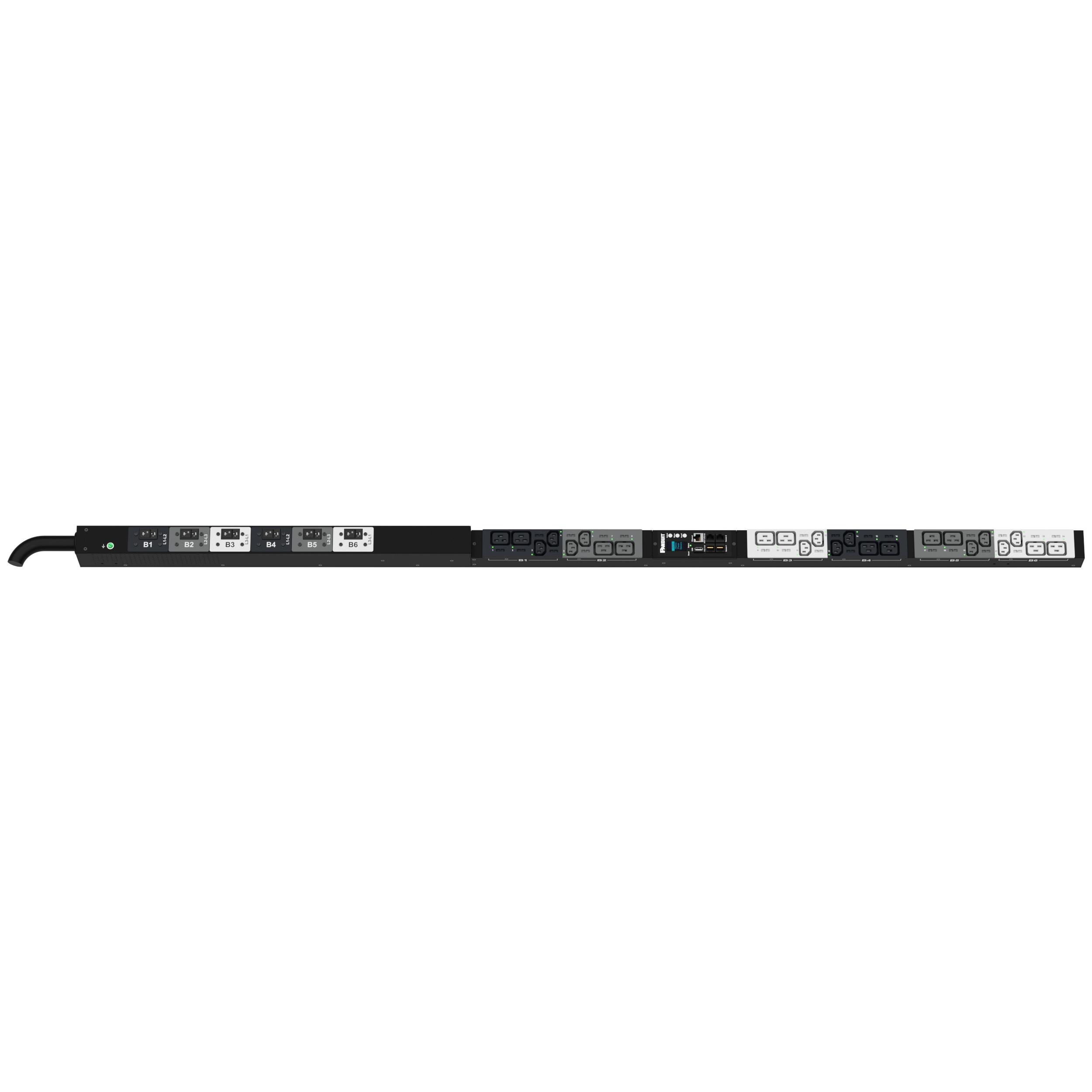 Panduit P24G04M SmartZone™ Monitored & Switched per Outlet PDU