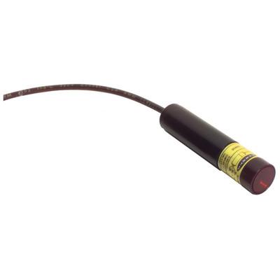 Banner M126E2LD W-30 Class 2 Laser photo-electric emitter with through-beam system / opposed mode - Banner Engineering (M12 barrel series - M12) - Part #52991 - Visible class 2 red Laser light (650nm) - Supply voltage 10Vdc-30Vdc (12Vdc / 24Vdc nom.) - Pre-wired with 30ft / 9