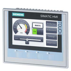 Siemens 6AV2124-2DC01-0AX0 SIMATIC HMI KTP400 Comfort, Comfort Panel, key/touch operation, 4" widescreen TFT display, 16 million colors, PROFINET interface, MPI/PROFIBUS DP interface, 4 MB configuration memory, Windows CE 6.0, configurable from WinCC Comfort V11