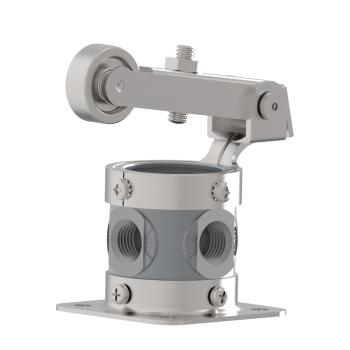 Humphrey V250C31121 Mechanical Valves, Roller Cam Operated Valves, Number of Ports: 3 ports, Number of Positions: 2 positions, Valve Function: Normally open, Piping Type: Inline, Direct piping, Options Included: Mounting base, Approx Size (in) HxWxD: 3.44 x 1.56 DIA
