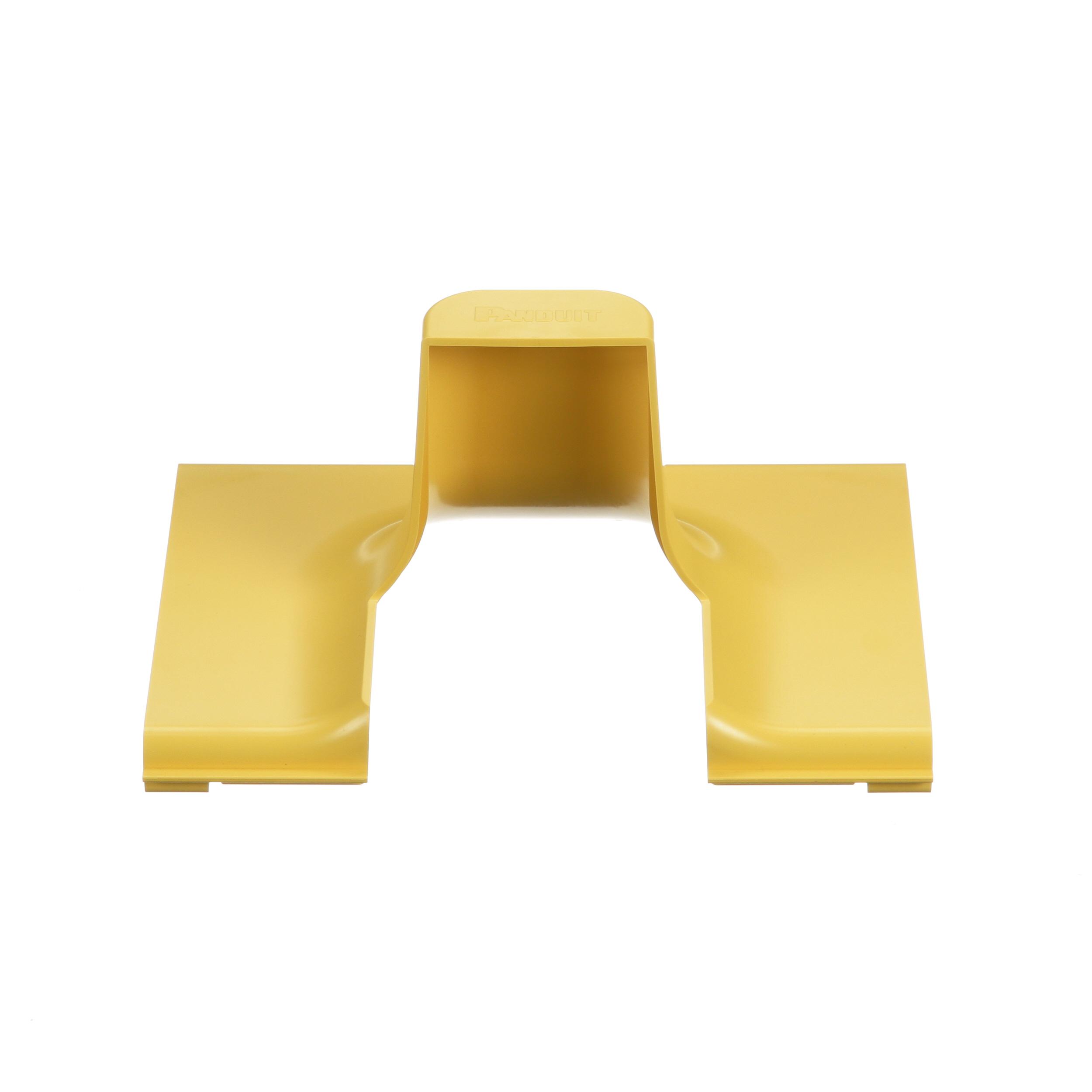 Panduit FRSPJC26YL DUCT FIBER-DUCTSPILLOVER JUNCTION COVER 6 X 4ABS YELLOW ROHS