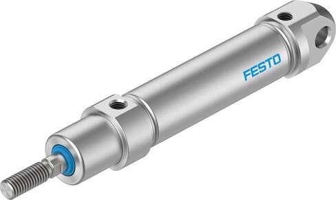 Festo 8073767 standards-based cylinder CRDSNU-B-16-200-P-A-MG-A1 Stroke: 200 mm, Piston diameter: 16 mm, Based on the standard: ISO 6432, Cushioning: P: Flexible cushioning rings/plates at both ends, Assembly position: Any