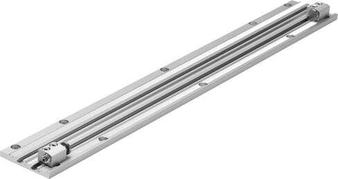 Festo 525697 mounting rail SLG-S-18-400 For intermediate position module with linear drive SLG Assembly position: Any, Corrosion resistance classification CRC: 2 - Moderate corrosion stress, Ambient temperature: -10 - 60 °C, Product weight: 517 g, Mounting type: With 