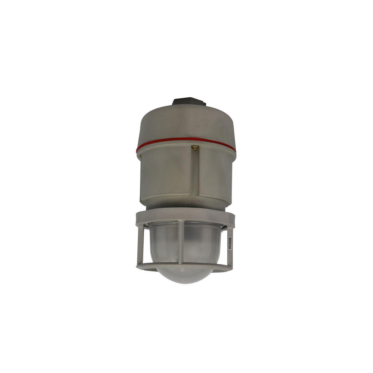 Hubbell NVL230A2G NVL Series Non-Metallic Corrosion Resistant Hazardous Location LED Fixture, 3/4" Pendant Mount With Guard  ; Energy and labor-saving LED ; High Efﬁcacy (lumens per watt) ; Compact Size ; Type 3, 4, & 4X Rated ; IP66 Marine Rated ; ABS Approved ; Resists c