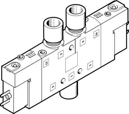 533160 Part Image. Manufactured by Festo.