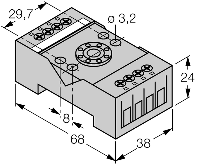 S2-B Part Image. Manufactured by Turck.