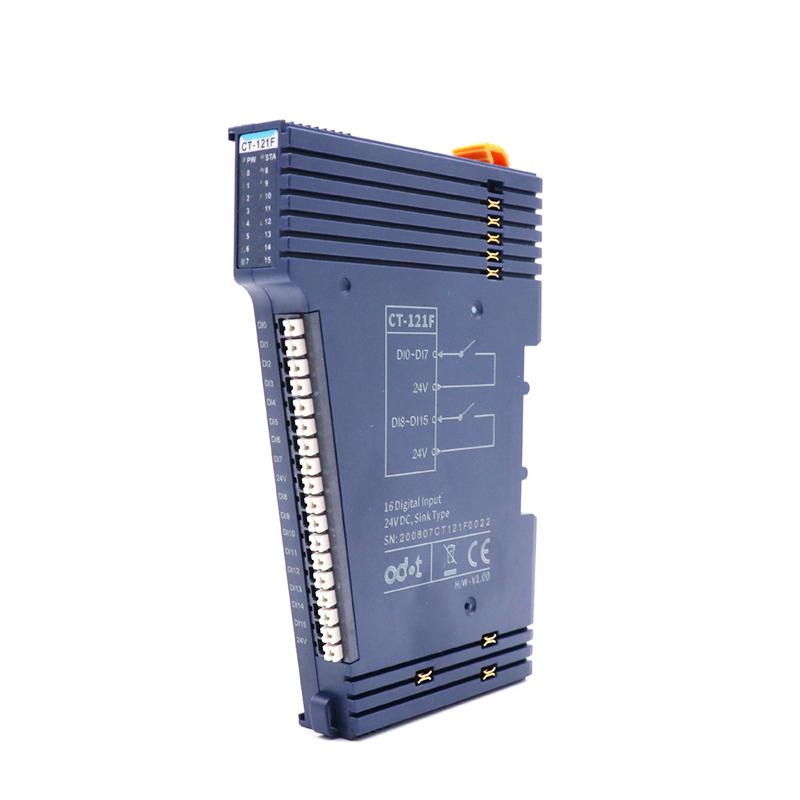 ODOT Automation CT-121F 16 channel digital Intput, 24VDC, sink type, PNP, supports counting function (Max. counting frequency of 200Hz)