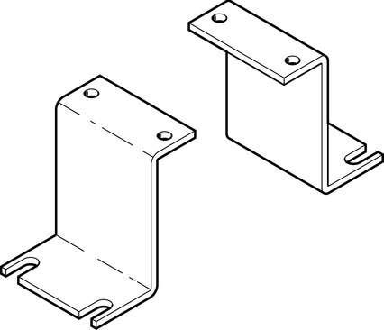Festo 568276 adapter kit DASB-P1-HL-SB For connecting between sensor box SRAP and actuators for process automation. Corrosion resistance classification CRC: 3 - High corrosion stress, Materials note: Conforms to RoHS