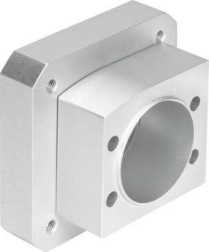 Festo 1345953 coupling housing EAMK-A-N80-80A Assembly position: Any, Storage temperature: -25 - 60 °C, Relative air humidity: 0 - 95 %, Ambient temperature: -10 - 60 °C, Product weight: 519 g