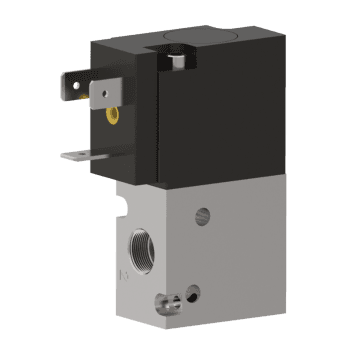 Humphrey G31039B8712VDC Solenoid Valves, Small 2-Way & 3-Way Solenoid Operated, Number of Ports: 3 ports, Number of Positions: 2 positions, Valve Function: Single Solenoid, Multi-purpose, Piping Type: Inline, Direct Piping, Coil Entry Orientation: Standard, over port 2, Size (in