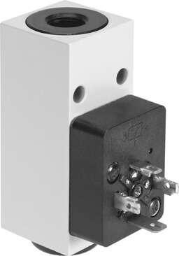 Festo 175250 pressure switch PEV-1/4-B-OD Opens or closes an electrical circuit when a certain pressure value is reached. Adjustable pressure switching point, adjustable switching hysteresis. Without connector socket. Conforms to standard: EN 60947-5-1, Authorisation:
