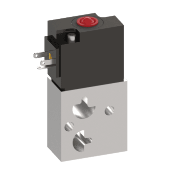 Humphrey ES310391205060 Solenoid Valves, Small 2-Way & 3-Way Solenoid Operated, Number of Ports: 3 ports, Number of Positions: 2 positions, Valve Function: Single Solenoid, Multi-purpose, Piping Type: Stacking Body, Out Port Piping, Coil Entry Orientation: Standard, Size (in)  H