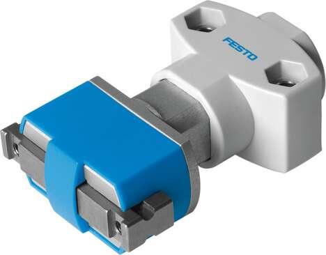 Festo 197559 parallel gripper HGPM-08-EO-G6 Micro, stroke compensation. Size: 8, Stroke per gripper jaw: 2 mm, Max. replacement accuracy: 0,2 mm, Repetition accuracy, gripper: <:  0,05 mm, Number of gripper fingers: 2