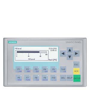 Siemens 6AV6647-0AH11-3AX0 SIMATIC HMI KP300 Basic mono PN, Basic Panel, key operation, 3" FSTN LCD display, black/white, PROFINET interface, configurable from WinCC Basic V11/ STEP 7 Basic V11, contains open-source software, which is provided free of charge see enclosed CD