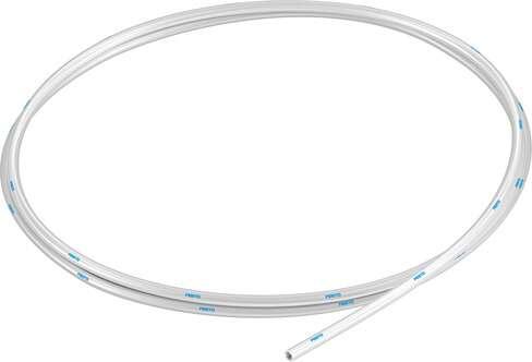 Festo 567961 plastic tubing PUN-H-1/8-NT-150-CB Approved for use in food processing (hydrolysis resistant) Outer diameter, inches: 1/8, Bending radius relevant for flow rate: 0,039 Fuß, Min. bending radius: 0,02 Fuß, Tubing characteristics: Suitable for energy chains 