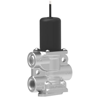 Humphrey 501E1210213524VDC Solenoid Valves, Large 2-Way & 3-Way Solenoid Operated, Number of Ports: 2 ports, Number of Positions: 2 positions, Valve Function: Single Solenoid, Normally Closed, Piping Type: Inline, Direct Piping, Options Included: Mounting base, Approx Size (in) HxW