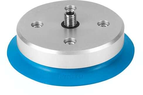 Festo 189327 suction cup ESS-150-SU easily interchangeable, Min. workpiece radius: 480 mm, Nominal size: 10 mm, suction cup diameter: 150 mm, suction cup volume: 173,826 cm3, Position of connection: on top