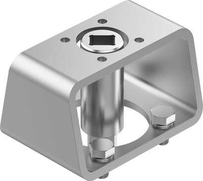 Festo 8085022 mounting kit DARQ-K-Z-F07S17-F04S11-R13 Based on the standard: (* EN 15081, * ISO 5211), Container size: 1, Design structure: (* Dual flat and male square, * Mounting kit), Corrosion resistance classification CRC: 2 - Moderate corrosion stress, Product we