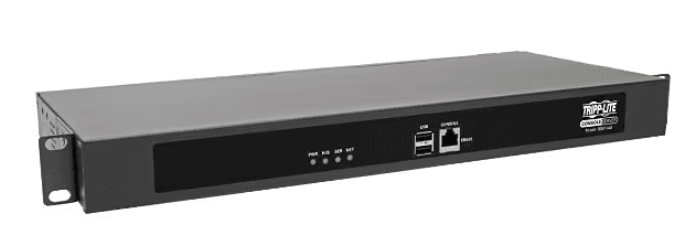 Eaton B097-016-INT Tripp Lite 48-Port Serial Console Server, USB Ports (2) - Dual GbE NIC, 4 Gb Flash, Desktop/1U Rack, TAA - console