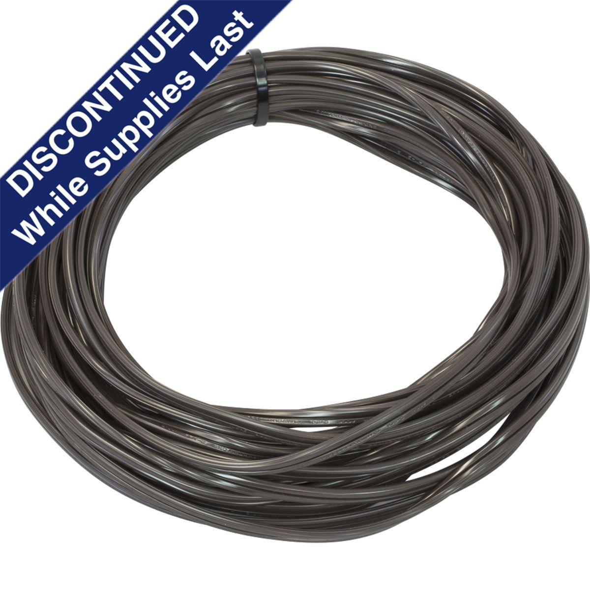 Hubbell P860029-020 20 Feet of SPT-2 wire can be used for direct wiring of the Hide-a-Lite V LED Puck P700005 series. The wiring provides the length needed to daisy chain the LED pucks together. This wire is rated so it can be exposed under the cabinet and is safe to touch. 