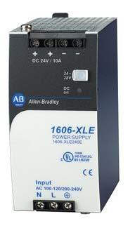 Allen Bradley 1606-XLE240E  1606-XLE240E:    Essential Power Supply, 24-28V DC, 240 W, 120/240V AC Input Voltage