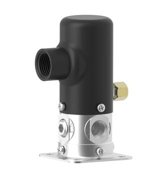 Humphrey VV250AE12112124VDC Solenoid Valves, Small 2-Way & 3-Way Solenoid Operated, Number of Ports: 2 ports, Number of Positions: 2 positions, Valve Function: 2-Way, Single Solenoid, Normally Open, Piping Type: Inline, Direct Piping, Options Included: Mounting base, Approx Size (in