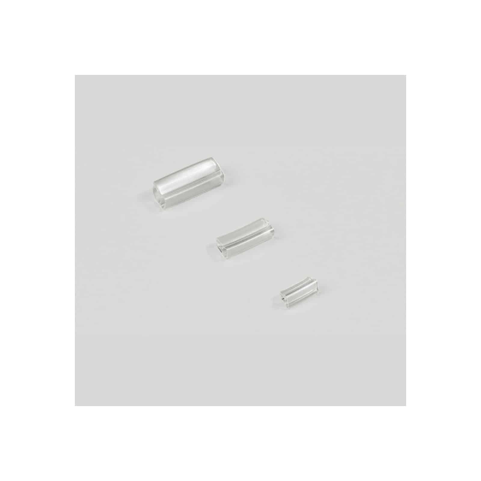 Cabur TUB1201 PVC sleeves, flat tags L=12mm, Ø cable 1,5-2,5 mm