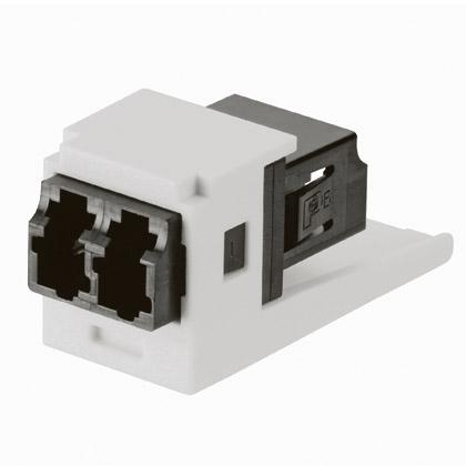 Panduit CMDABLLCZBL Mini-Com LC Keyed Adapter Module