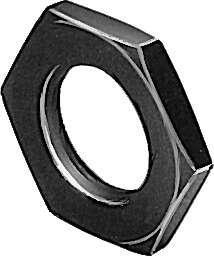 Festo 6444 hex nut GRM-M5 For front panel mounting of one-way flow control valves GR, GRO.