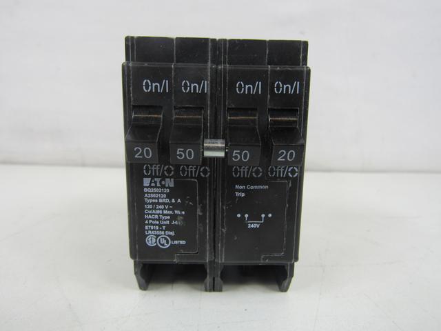 BQ2502120 Part Image. Manufactured by Eaton.