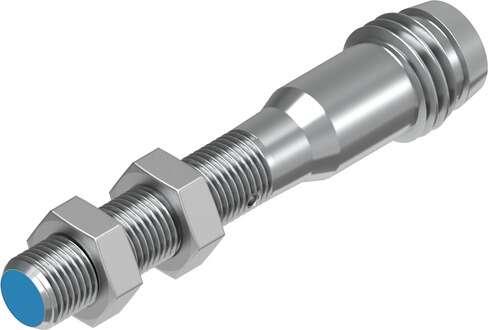 Festo 150369 proximity sensor SIEN-M5B-NS-S-L Inductive, with standard switching distance. Conforms to standard: EN 60947-5-2, Authorisation: (* RCM Mark, * c UL us - Listed (OL)), CE mark (see declaration of conformity): to EU directive for EMC, Materials note: (* Fr