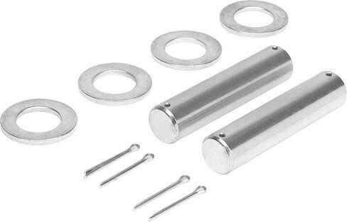 Festo 573323 mounting kit DAMD-F5-S-50 Corrosion resistance classification CRC: 1 - Low corrosion stress, Product weight: 116,5 g, Materials note: Conforms to RoHS, Material mounting: (* Steel, * Galvanised)