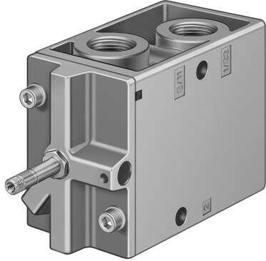 Festo 536192 solenoid valve MOFH-3-3/4-EX With manual override, without solenoid coil or socket. Solenoid coil and socket should be ordered separately. Valve function: 3/2 open, monostable, Type of actuation: electrical, Width: 68 mm, Standard nominal flow rate: 7500 