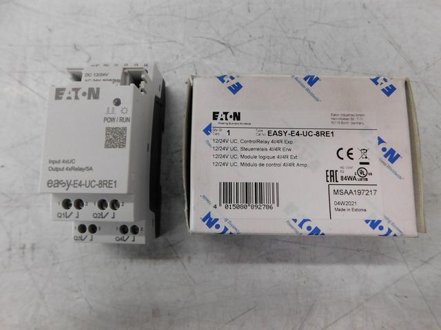 EASY-E4-UC-8RE1 Part Image. Manufactured by Eaton.
