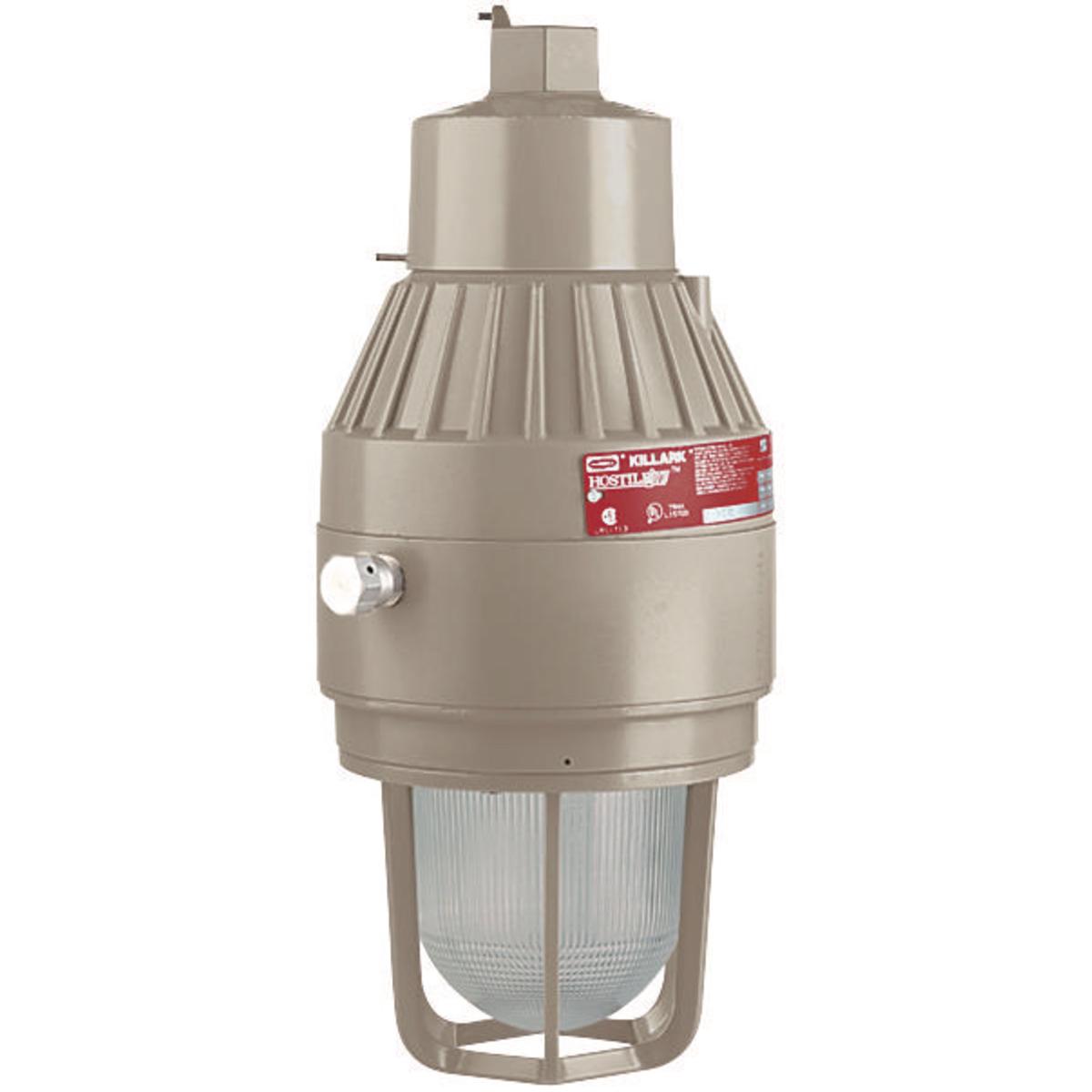 Hubbell EEQ2626E30A2R EEQ Emergency CFL 26N26E 120/277V Red Pendant  ; Quad-Pin long-life triple-tube compact ; Fluorescent lamps included ; Choice of Pendant, Ceiling, Wall or Stanchion mount ; Factory Sealed - No external seal required ; Corrosion resistant-Copper-free alumi
