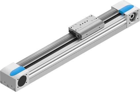 Festo 3012492 toothed belt axis EGC-70-300-TB-KF-0H-GK With recirculating ball bearing guide Effective diameter of drive pinion: 24,83 mm, Working stroke: 300 mm, Size: 70, Stroke reserve: 0 mm, Toothed-belt stretch: 0,08 %