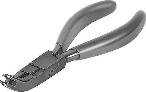 Festo 9090 disconnecting pliers ZDS-PK-3 For removal of PP and PU plastic tubing from barbed fittings. Materials note: Conforms to RoHS