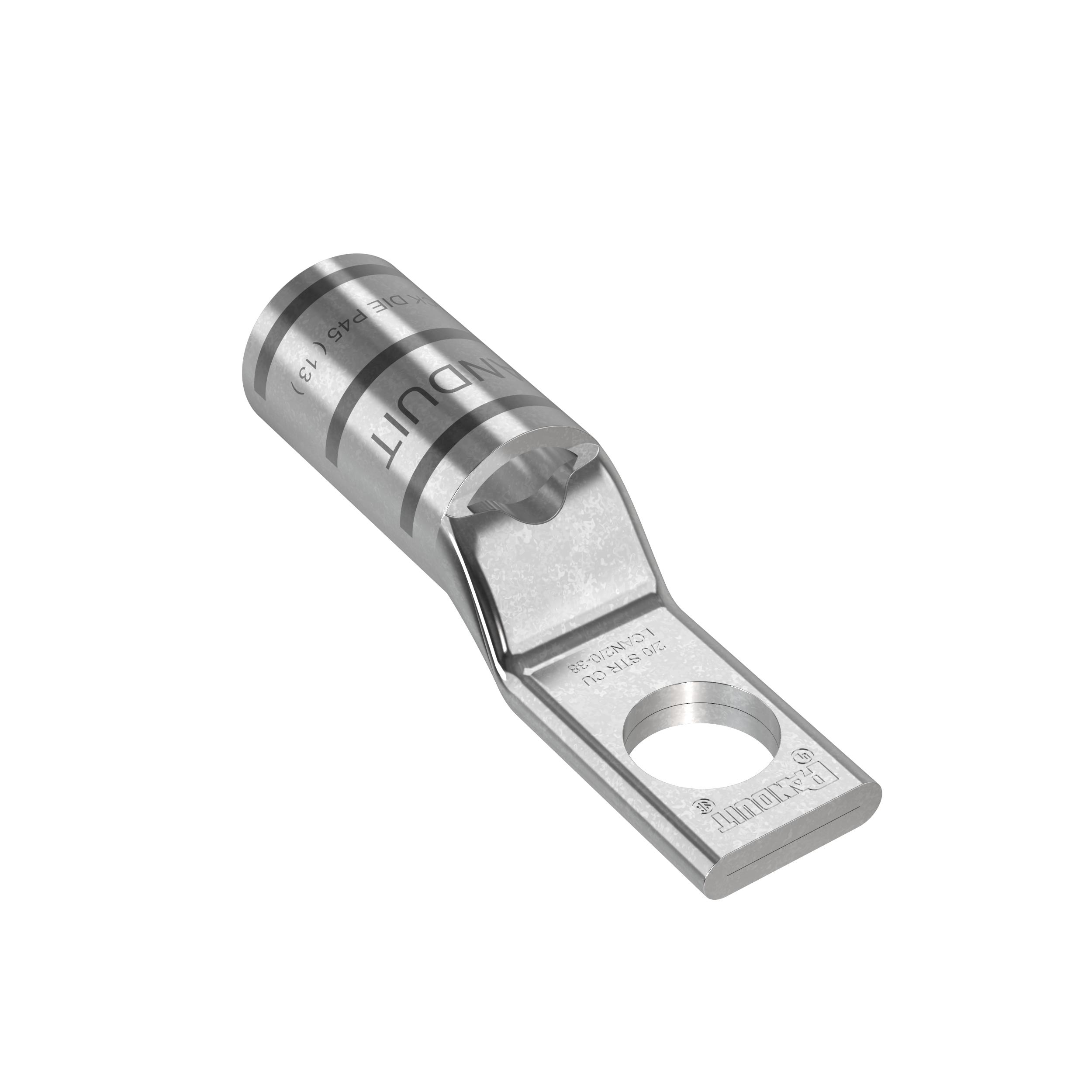 Panduit LCAN2/0-38-X Pan-Lug™ Tin-Plated Copper Compression Connectors - Lugs