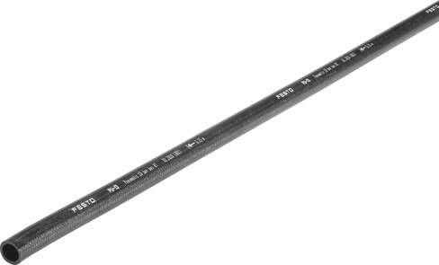 Festo 12133 plastic tubing PU-13-SW For CN and CK connectors, particularly flexible and kink-resistant, polyurethane (not approved for use in the food industry). Outside diameter: 17,6 mm, Bending radius relevant for flow rate: 83 mm, Inside diameter: 13 mm, Operatin