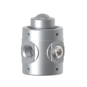 Humphrey 250B21020 Mechanical Valves, Roller Ball Operated Valves, Number of Ports: 2 ports, Number of Positions: 2 positions, Valve Function: Normally closed, Piping Type: Inline, Direct piping, Approx Size (in) HxWxD: 2.38 x 1.56 DIA, Media: Air, Inert Gas