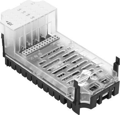 Festo 553594 analogue module CPX-4AE-TC Dimensions W x L x H: (* (incl. interlinking block and connection technology), * 50 mm x 107 mm x 50 mm), No. of inputs: 4, Diagnosis: (* Wire break per channel, * Limit violation per channel, * parameterisation error), Paramete