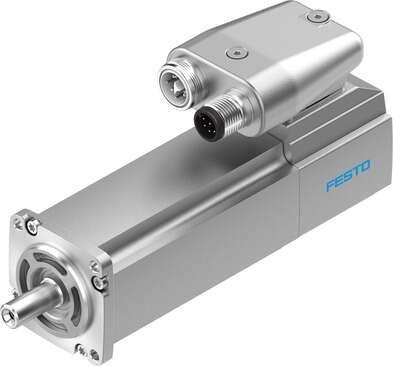 Festo 2082430 servo motor EMME-AS-40-S-LV-ASB Without gear unit/with brake. Ambient temperature: -10 - 40 °C, Storage temperature: -20 - 70 °C, Relative air humidity: 0 - 90 %, Conforms to standard: IEC 60034, Insulation protection class: F